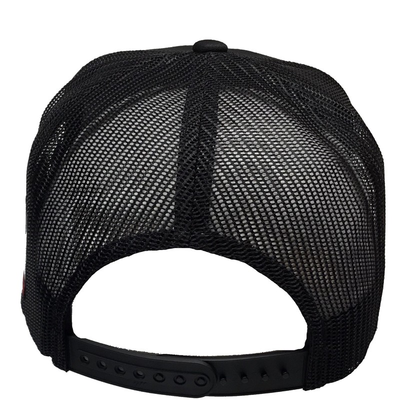 Camaroneros De Nayarit Hat Black Mesh Snapback