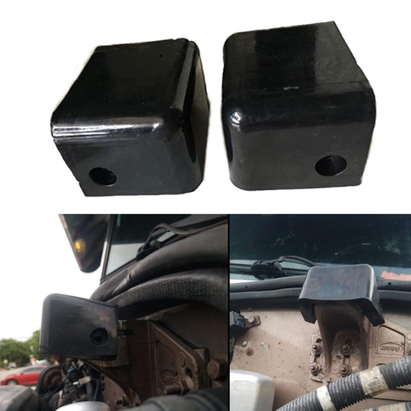 LisylineAuto Hood Roller Bushing Kit and Hood Bumper Bushings for