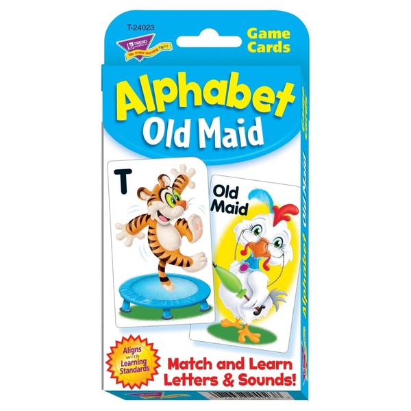 Trend Challenge Cards Alphabet Old Maid T-24023