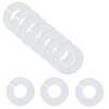 Upstore 20 White Clothes Rack Dividers Round Hangers Closet Dividers
