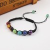 Bonnerish 3Pcs 7 Chakra Bracelets for Women, 8mm Lava Rock