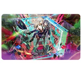 sabermaster Card Rubber playmat Mat Duel Mat Gaming Competition Pad Mat Card Binder Deck 23.6x13.7in (Sky Striker Mobilize - Linkage)