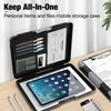 Sooez Toughest Clipboard with Storage, Internal Pen Pouch Included, Letter/