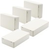 Zulkit 5Pcs Project Boxes ABS Plastic Electrical Project Power Case