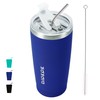 BJPKPK 20 oz Stainless Steel Insulated Tumbler Cups With Lid