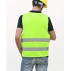 AIEOE Reflective Safety Vest High Visibility for Construction Work (Yellow-10