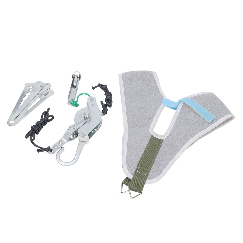 Cervical Neck Traction Device Adjust Tightness Over Door Neck Stretcher