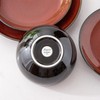 LeRatio Ceramic Dinnerware Sets for 6,Stoneware Plates and Bowls Sets,Handmade