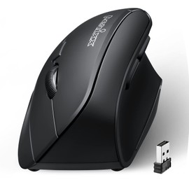 Perixx PERIMICE-715II Vertical Right Handed USB Ergonomic Mouse (Wireless)