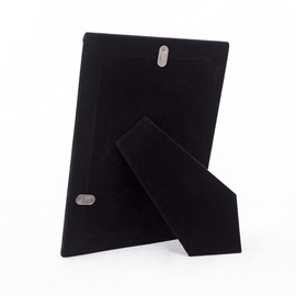 Frametigo Silver Plated Spotted Corner Photo Frame - Fits Picture Size (5"x7" (13x18cm))