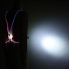 LED Reflective Running Vest High Visibility Front Safety Light USB