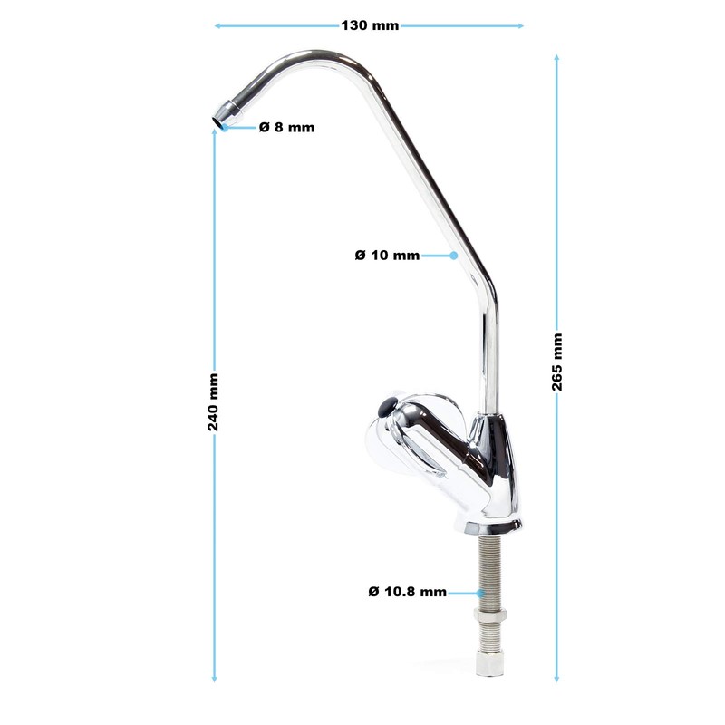 Naturewater Delux I D-05 6.35 mm (1/4 Inch) Tap Fitting