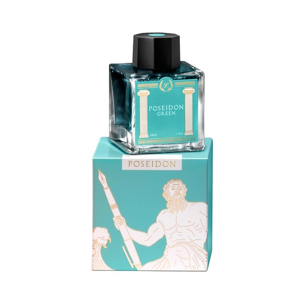 Laban Greek Mythology Fountain Pen Ink - Poseidon Green (50ml)