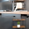 VIVO 13 inch Under Desk Mounted Sliding Pull-out Drawer for