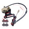 12mm rear disc hydraulic brake master cylinder caliper Compatible with