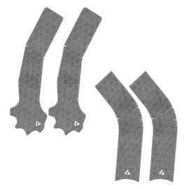 Kawasaki KX125 KX250 Rubberized Frame Grip Tape/Guard │ (Fits: 2003-2006) (2 Pairs - Gray)