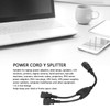 Power Cable Splitter Y Shape 30cm IEC320 C14 Male to