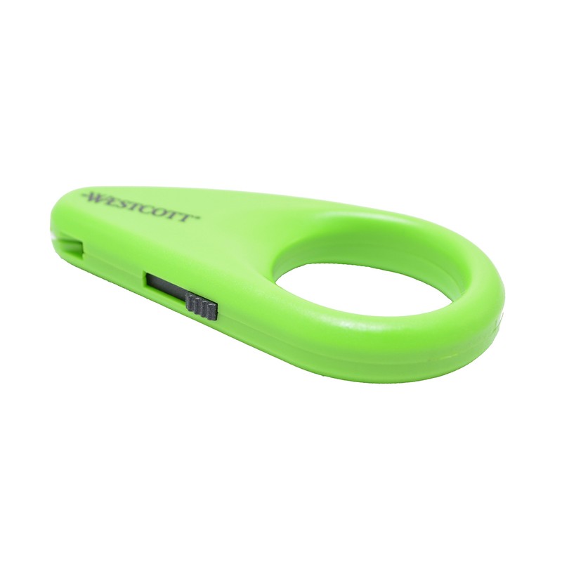 Westcott Compact Fixed Box Opener (16473), uses Slice Ceramic Blades,