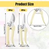 12 Pcs Garden Shears Pruning Garden Clippers Bulk Bypass Pruner