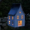 Lantern - Light House in White - Black for Hanging