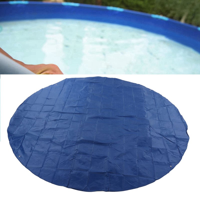 AMONIDA Inflatable Pool Cover, Round Pool Protection Cover, Dustproof, Easy