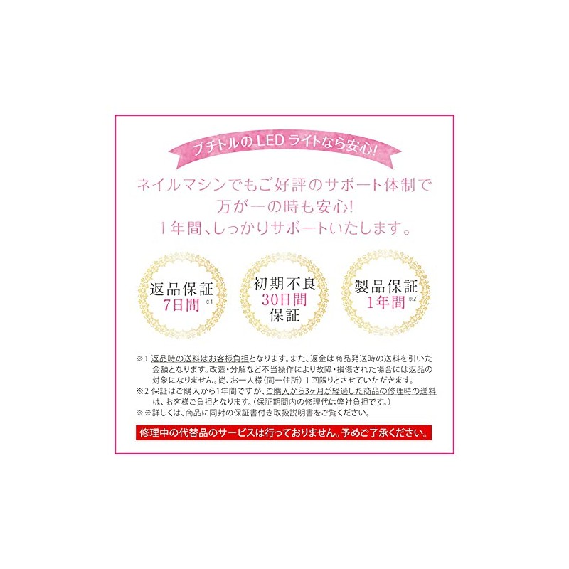 Gel Nail Light, UV LED Light, 54 W, Petite, Shine