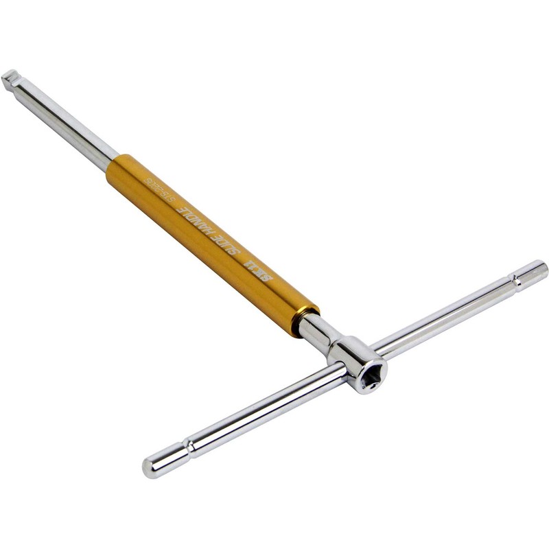 SK11 STS-220S T-shaped Slide Handle Socket Wrench, 1/4-inch (6.35 mm)