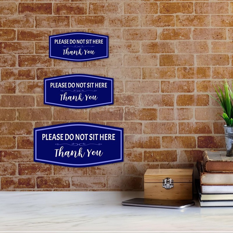 Fancy Plus Please Do Not Sit Here Thank You Wall