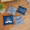 Neatee Living Happy Fathers Day Pillow Covers 20x20 Set of