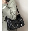 Miniministore Women's Shoulder Bag, Multi-Pocket Shoulder Bag, With Chain, Stylish,