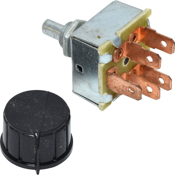 mdcywkt Rotary AC AIR Conditioning 3 Speed Blower Switch Universal