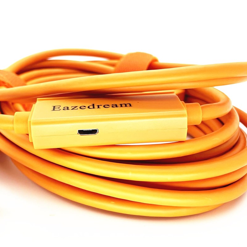 Eazedream Tethering-Kabel, 5 m, Typ C auf USB-C für Kamera,