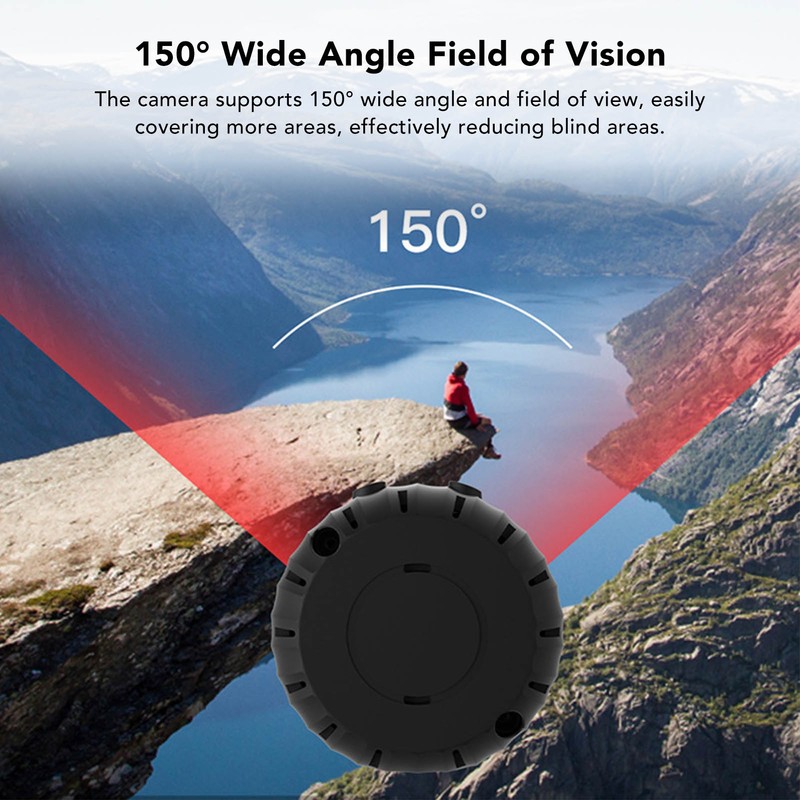 HD Smart Camera 150° Wide Angle Infrared Night Vision Camera