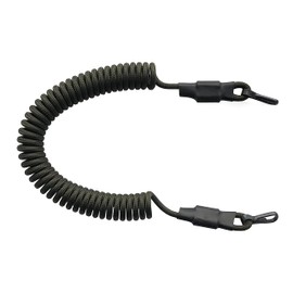 EdcX Paracord Nylon Tactical Lanyard made in Ukraine, spiral cable, elastic key pendant made of Paracord