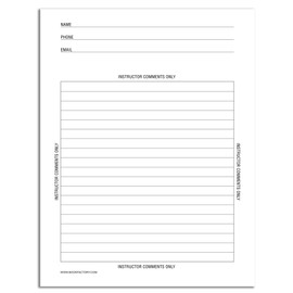 BookFactory Carbonless Chemistry Lab Notebook - 50 Sets of Pages (8.5'' X 11'') (Duplicator) - Scientific Grid Pages, Durable Translucent Cover, Wire-O Binding (Made in USA)