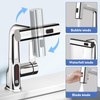 SINGSUO Bathroom Sink Faucet 1 Hole with Temperature Display, Single