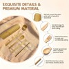 Bamboo Travel Cutlery Set with Storage Tube