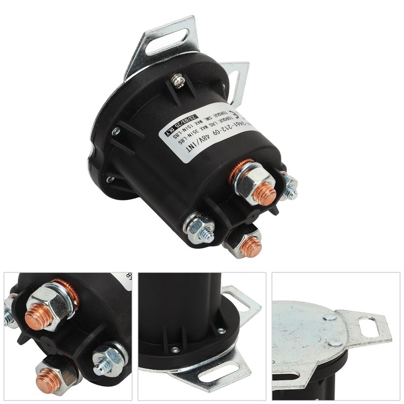 Solenoid Valve, 48V 150A Cart Solenoid Replacement for E‑Z‑GO RXV