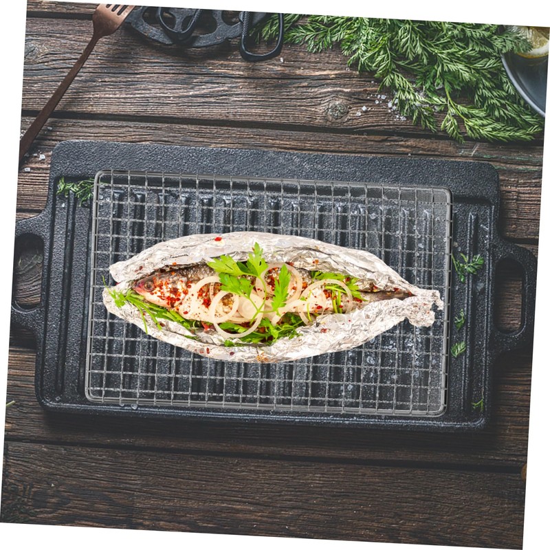 SUPVOX 1Pc Multi Function Barbecue Net for Camping and Outdoor