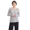 NAADAM Cashmere Boatneck Sweater, Cement, 1X