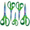CCR Scissors,Multi-Purpose Scissors Set Coloured Titanium Plated with Sharp Stainless