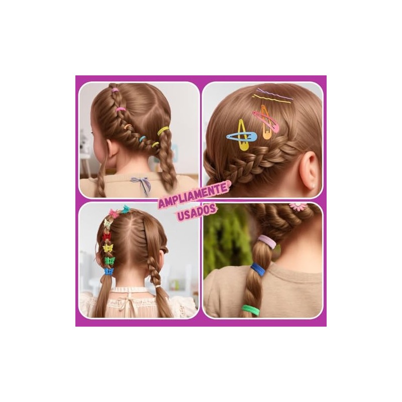Triko Set de Accesorios para el Cabello - Ligas, Moños
