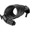 Retrospec Grizzly Bike Lock - 6ft Anti-Theft Cable with 4-Digit