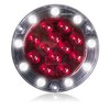Maxxima M85417R Red 21 LEDs Ultra Thin Round Hybrid Lightning
