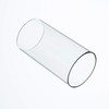Large Size Hurricane Candle Holder Glass, Glass Cylinder Open Both
