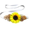 Sunflower Belt & Sash for Maternity Dress & Baby/Bridal Showers,