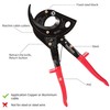 Ratchet Cable Cutter,Ratcheting Cutter and Wire Cable Cutter Cut up