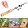 TDDL Hand Weeder Tool Garden Weed Tool 2 Pieces Manual
