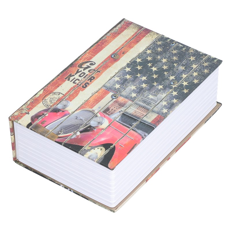 Mini Safe Lock Box Simulation Dictionary Money Box Originality Gift