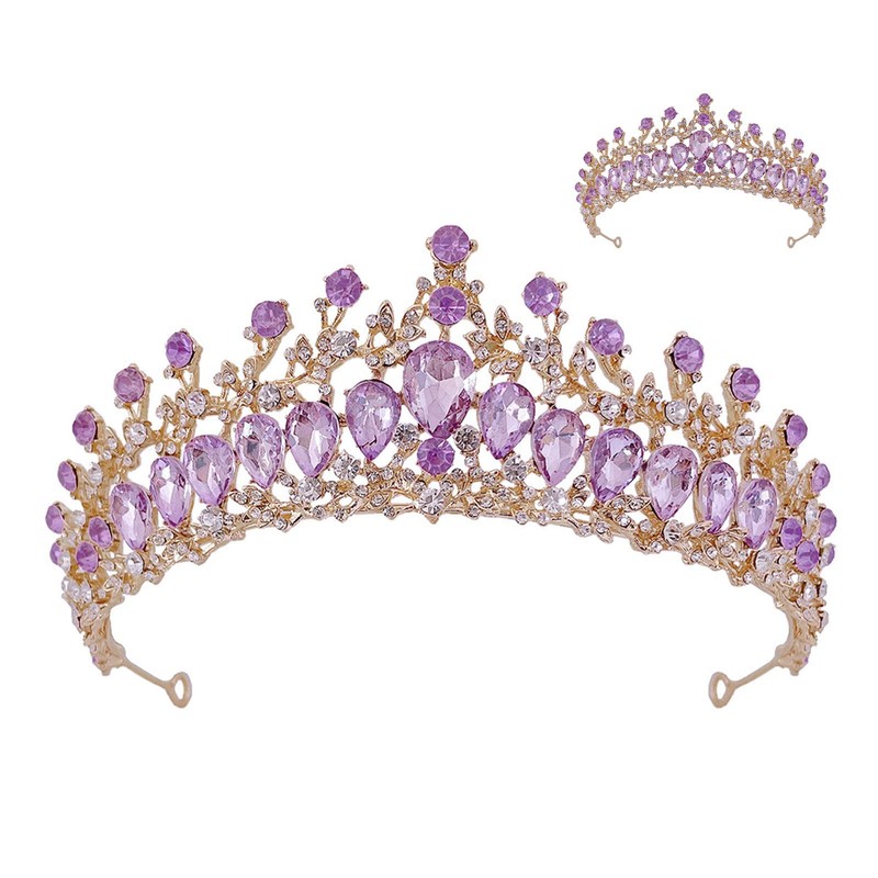 Wedding Crown, Exquisite Crown Hair Accessories for Women for Prom,